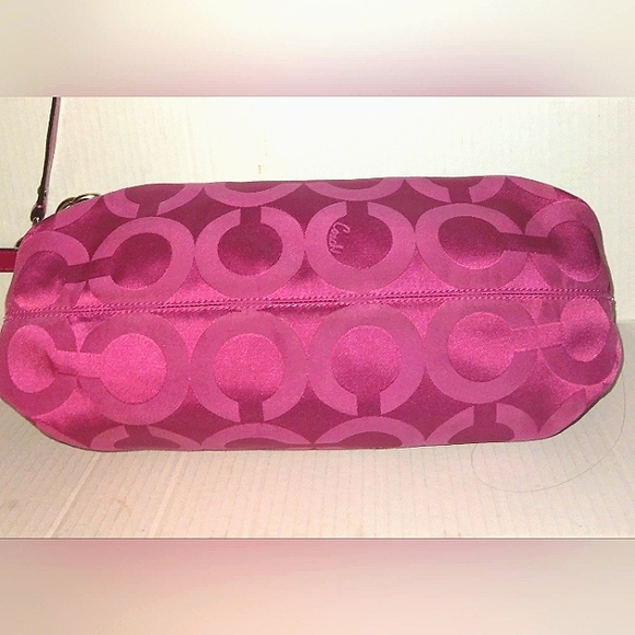 Beautiful COACH Madison OP Art Sateen "HAILEY" Convertible Satchel Crossbody Bag - Picture 8 of 16